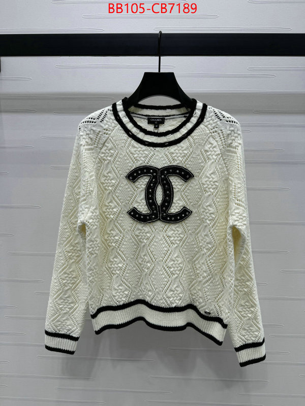 Clothing-Chanel 7 star ID: CB7189 $: 105USD