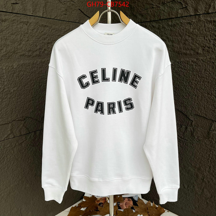 Clothing-Celine the best quality replica ID: CB7542 $: 79USD