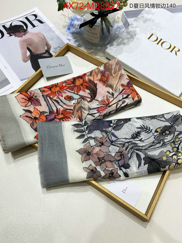 Scarf-Dior perfect quality ID: MB8227 $: 72USD