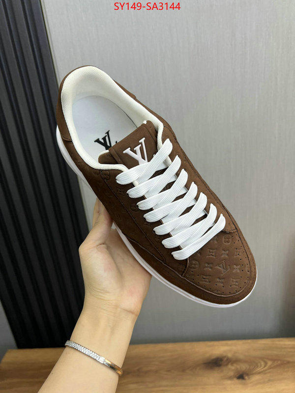 Men Shoes-LV aaaaa+ class replica ID: SA3144 $: 149USD