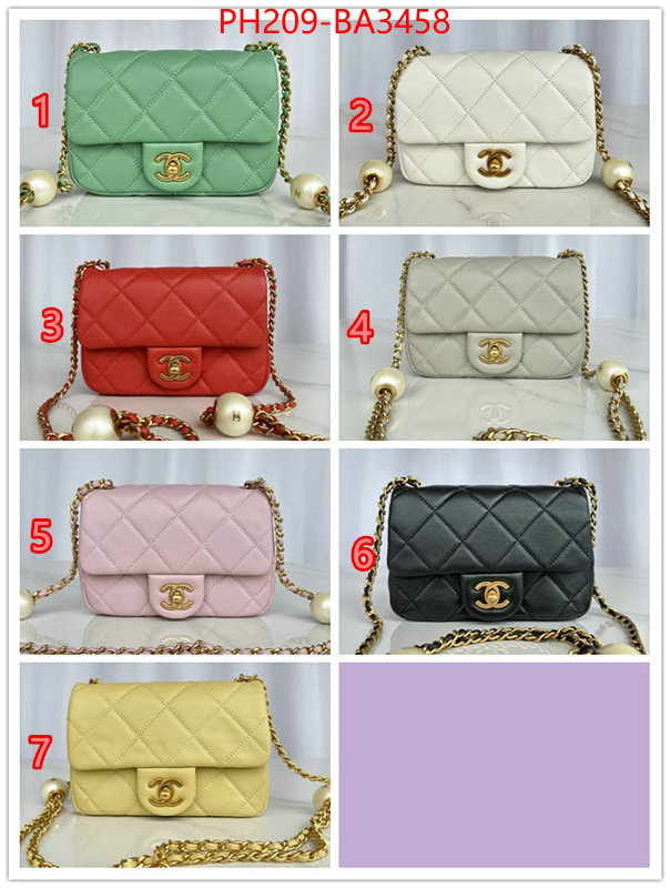 Chanel Bags(TOP)-Crossbody- can i buy replica ID: BA3458 $: 209USD,