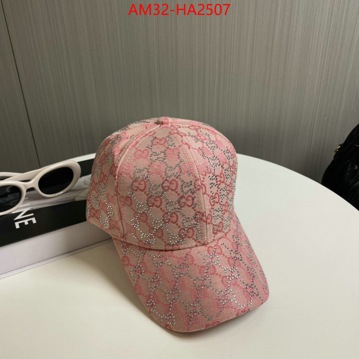 Cap(Hat)-Gucci replcia cheap from china ID: HA2507 $: 32USD