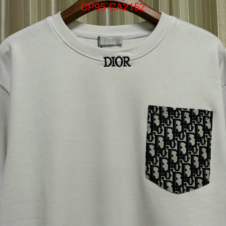 Clothing-Dior shop cheap high quality 1:1 replica ID: CA2152 $: 95USD