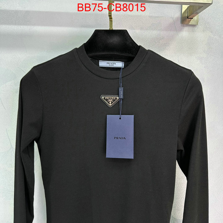 Clothing-Prada fake ID: CB8015 $: 75USD