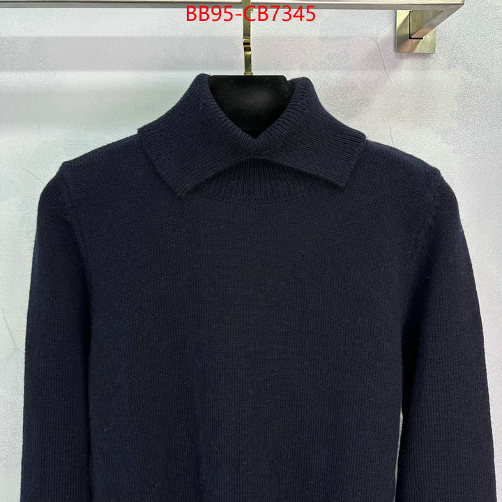 Clothing-Prada 2024 perfect replica designer ID: CB7345 $: 95USD