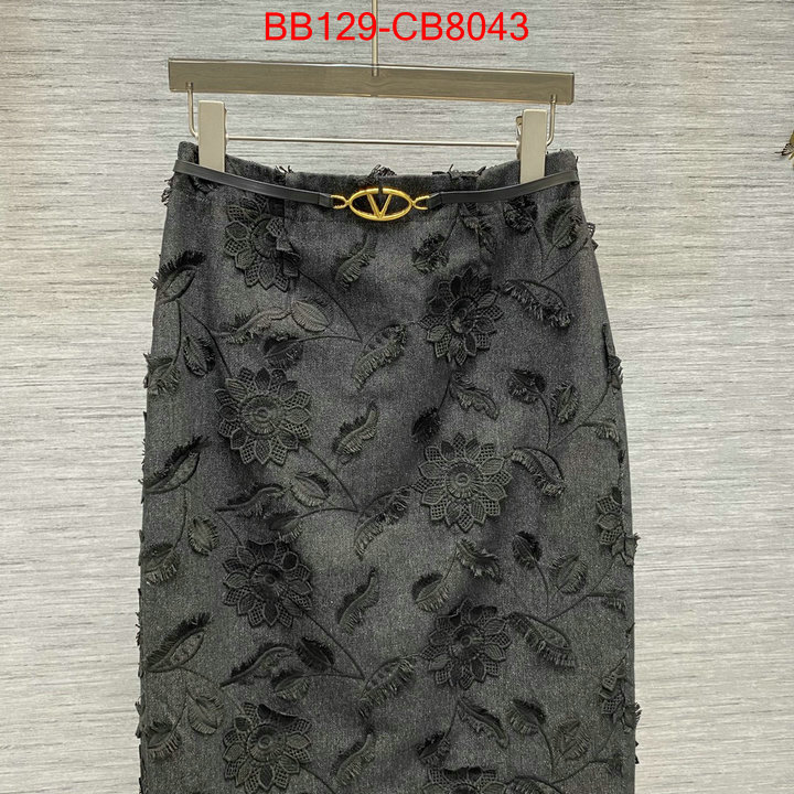 Clothing-Valentino buy aaaaa cheap ID: CB8043 $: 129USD