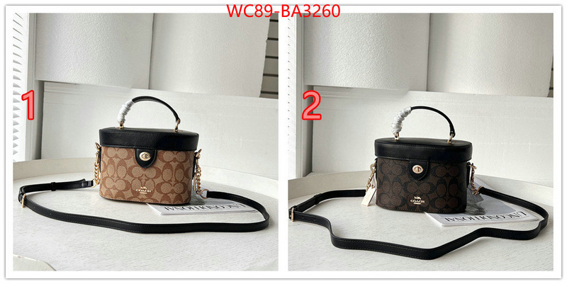 Coach Bags(4A)-Crossbody- every designer ID: BA3260 $: 89USD,