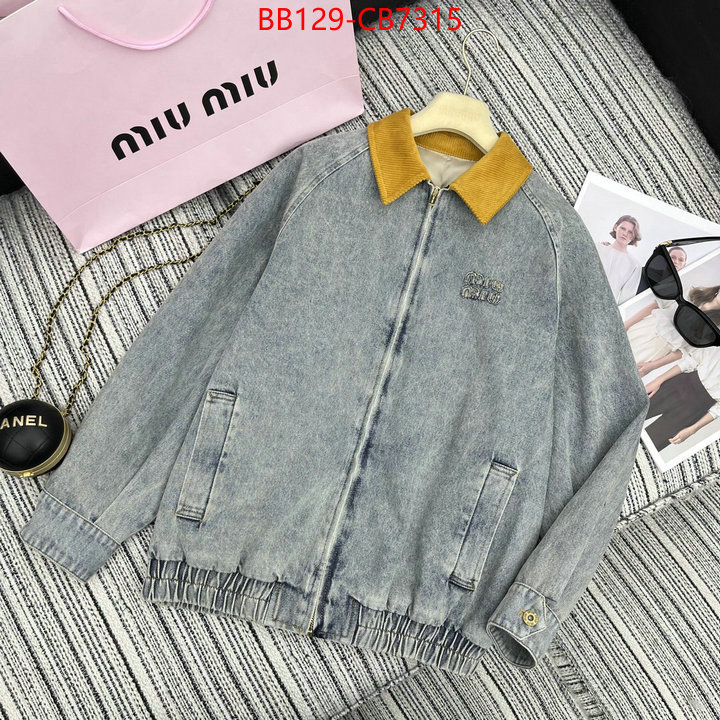 Clothing-MIU MIU from china ID: CB7315 $: 129USD