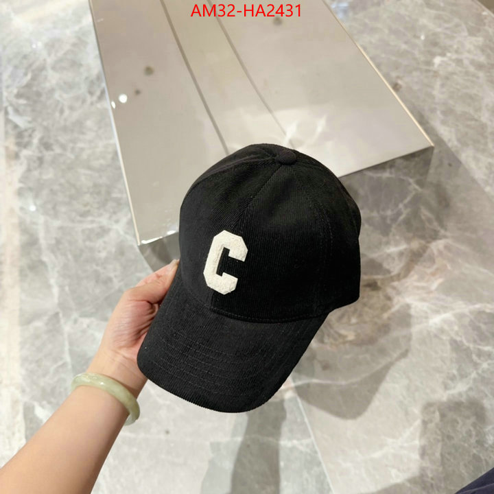 Cap(Hat)-Celine where quality designer replica ID: HA2431 $: 32USD