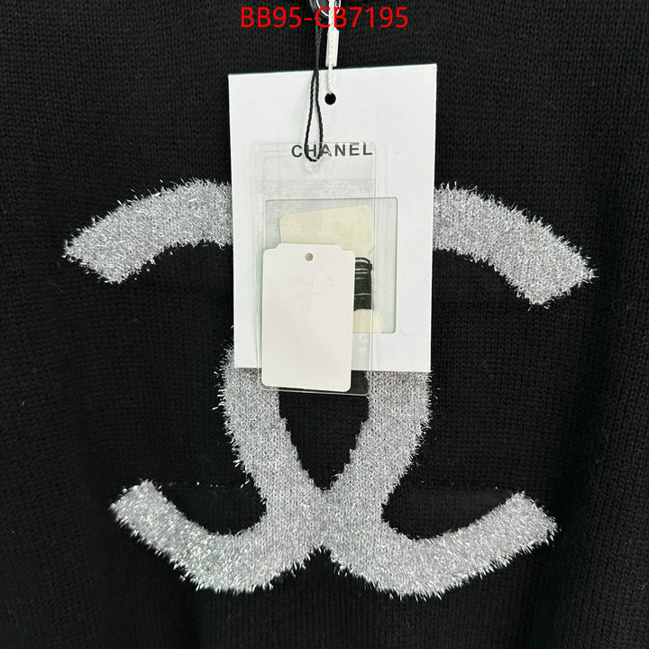 Clothing-Chanel where to find the best replicas ID: CB7195 $: 95USD