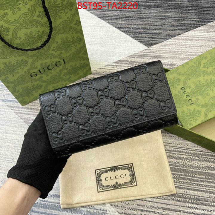 Gucci Bags(TOP)-Wallet- customize the best replica ID: TA2220 $: 95USD,