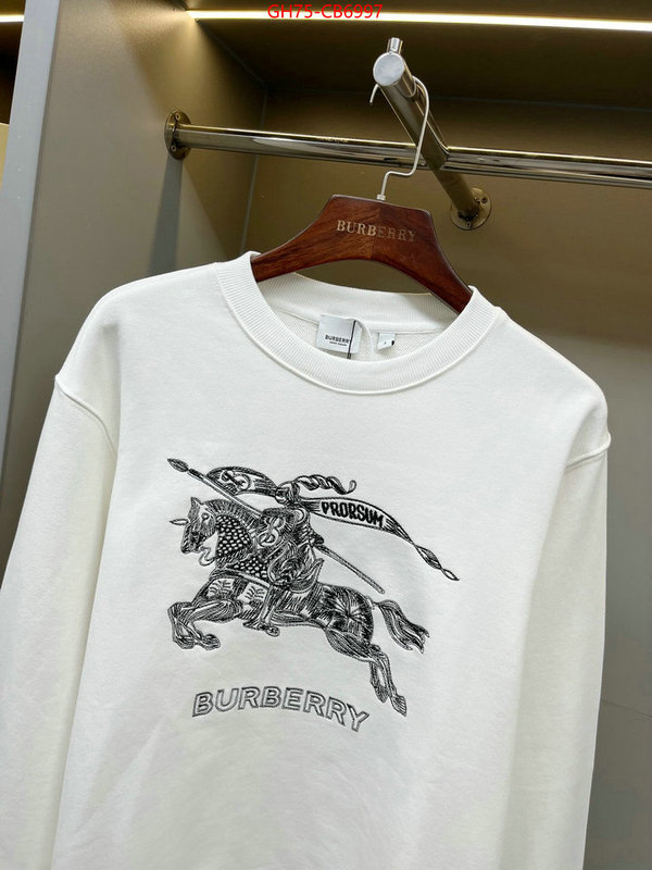 Clothing-Burberry we offer ID: CB6997 $: 75USD