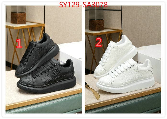 Men Shoes-Alexander McQueen top quality designer replica ID: SA3078 $: 129USD