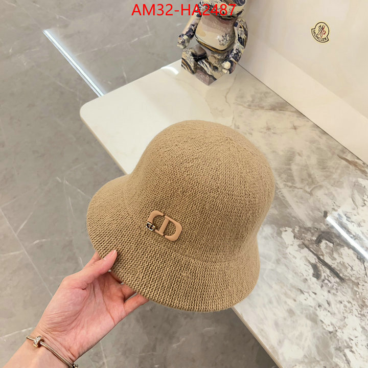 Cap (Hat)-Dior buy cheap ID: HA2487 $: 32USD