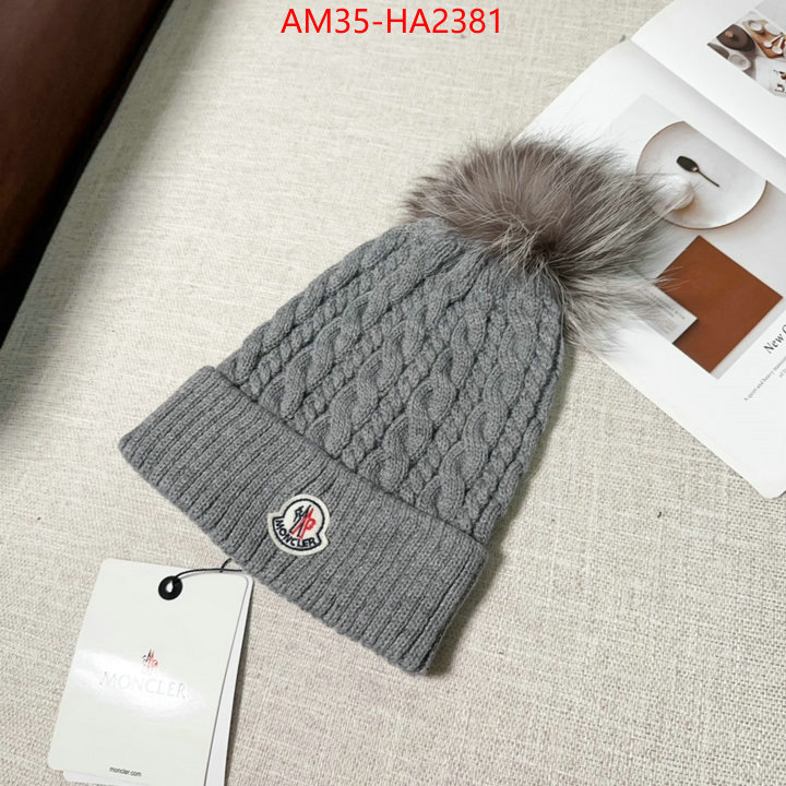 Cap(Hat)-Moncler luxury 7 star replica ID: HA2381 $: 35USD