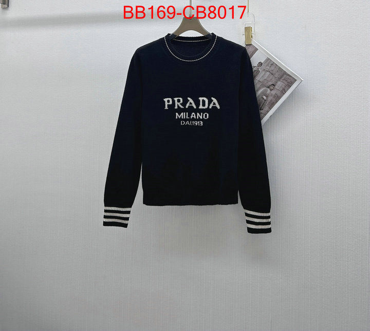 Clothing-Prada high quality happy copy ID: CB8017 $: 169USD