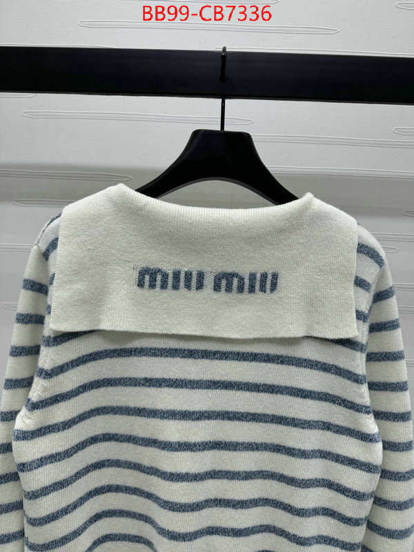 Clothing-MIU MIU how to find designer replica ID: CB7336 $: 99USD