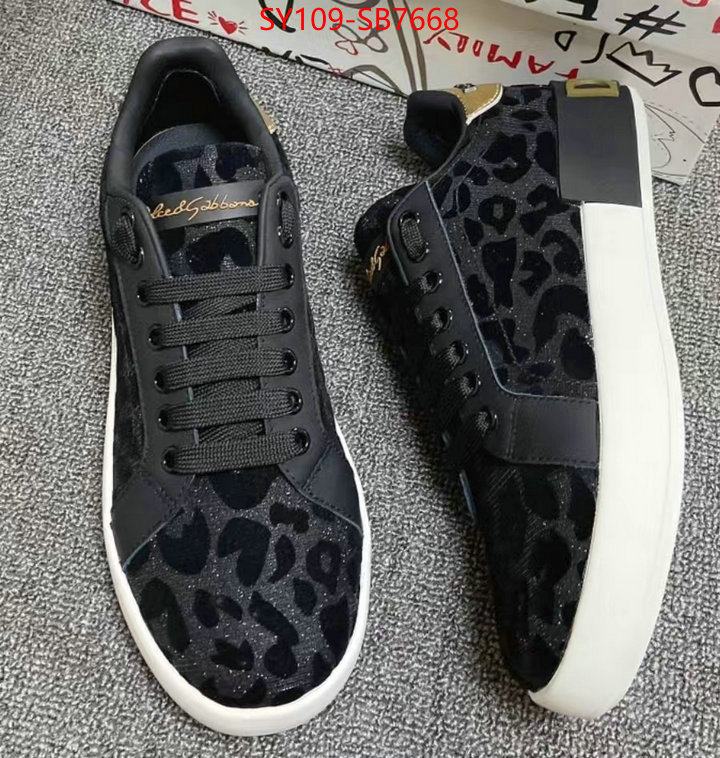 Men Shoes-DG replica 2024 perfect luxury ID: SB7668 $: 109USD