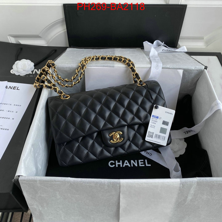 Chanel Bags(TOP)-Crossbody- customize best quality replica ID：BA2118 $: 269USD,