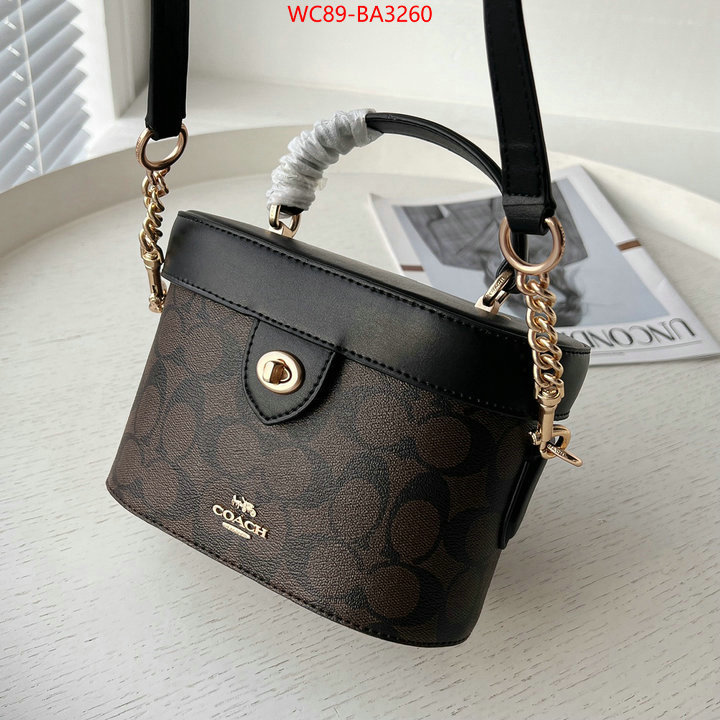 Coach Bags(4A)-Crossbody- every designer ID: BA3260 $: 89USD,