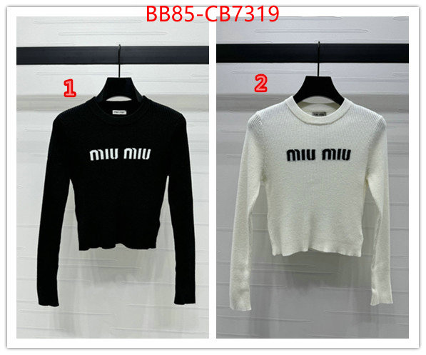 Clothing-MIU MIU where should i buy to receive ID: CB7319 $: 85USD