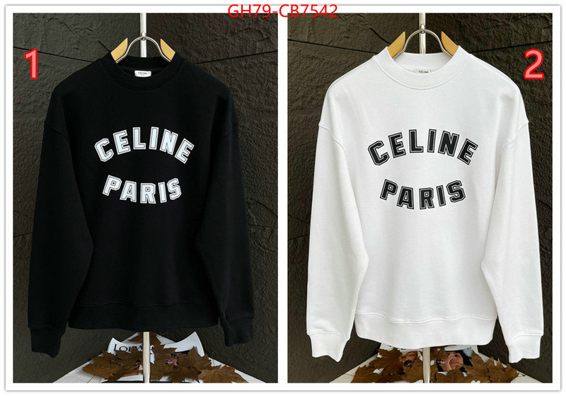 Clothing-Celine the best quality replica ID: CB7542 $: 79USD