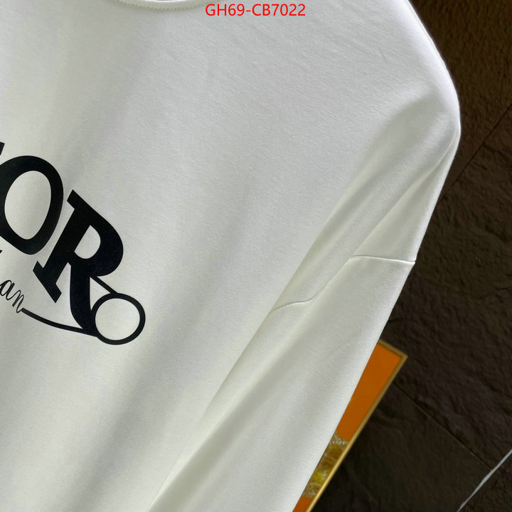 Clothing-Dior shop cheap high quality 1:1 replica ID: CB7022 $: 69USD