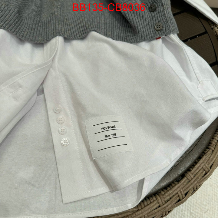 Clothing-Thom Browne shop designer replica ID: CB8034 $: 135USD