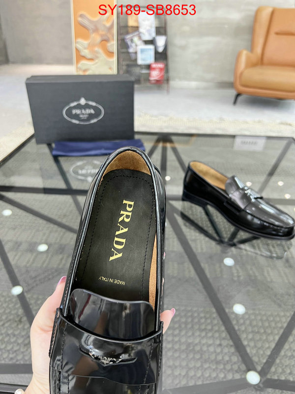 Men shoes-Prada best replica 1:1 ID: SB8653 $: 189USD