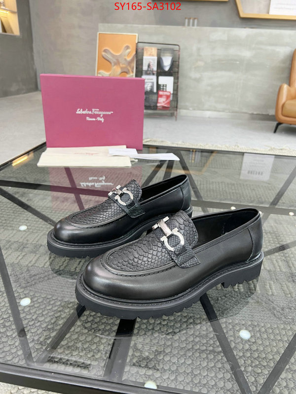 Men shoes-Ferragamo 1:1 clone ID: SA3102 $: 165USD