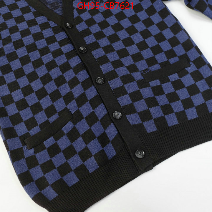 Clothing-LV replica designer ID: CB7621 $: 95USD