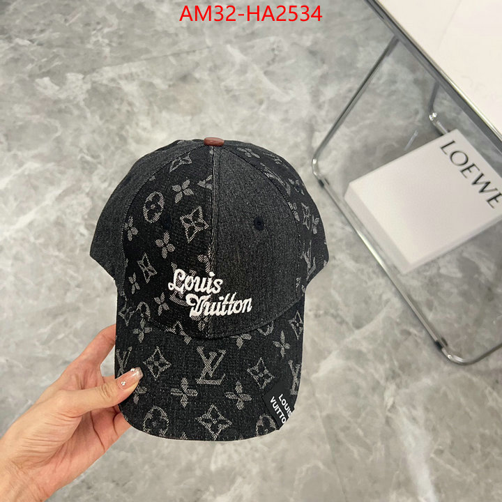 Cap(Hat)-LV high quality designer replica ID: HA2534 $: 32USD