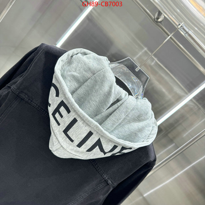 Clothing-Celine outlet sale store ID: CB7003 $: 89USD