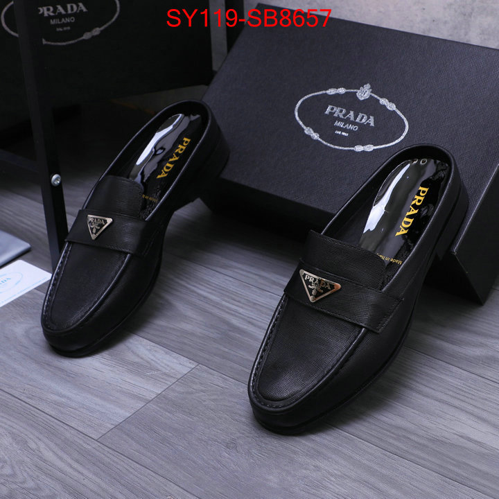 Men shoes-Prada top quality designer replica ID: SB8657 $: 119USD