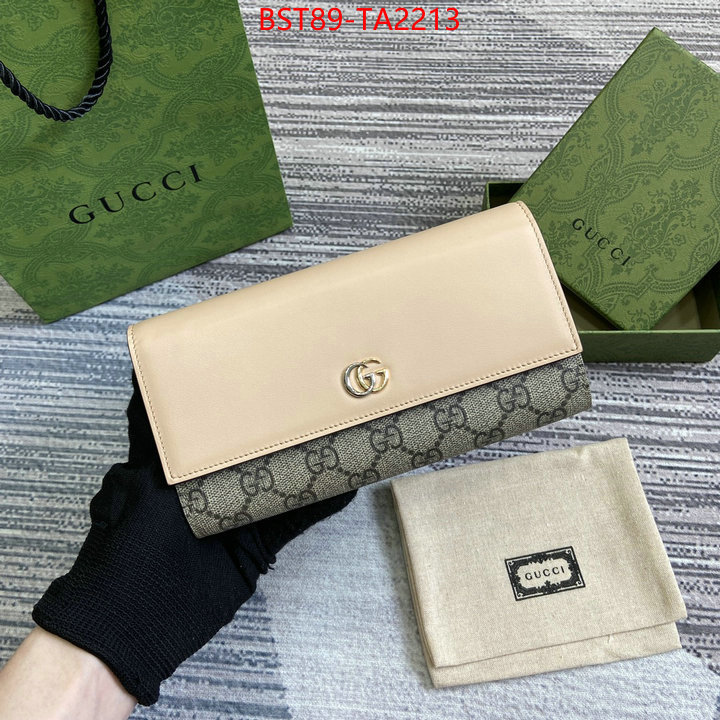 Gucci Bags(TOP)-Wallet- wholesale ID: TA2213 $: 89USD,