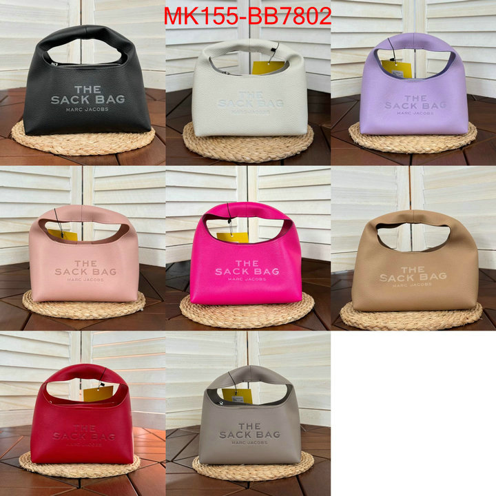 Marc Jacobs Bags(TOP)-Handbag- sale outlet online ID: BB7802 $: 155USD,