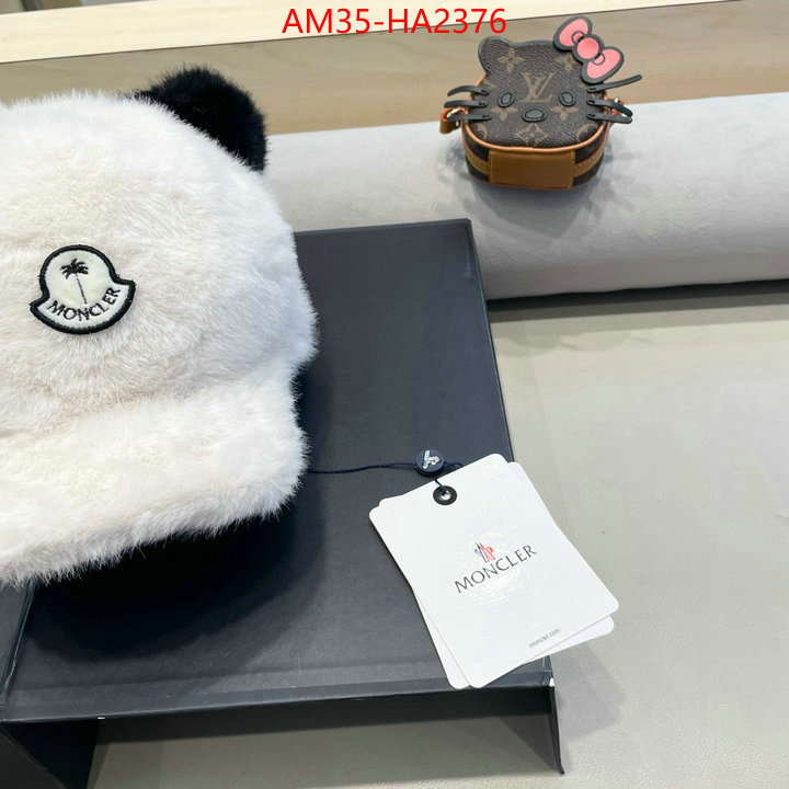 Cap(Hat)-Moncler wholesale imitation designer replicas ID: HA2376 $: 35USD