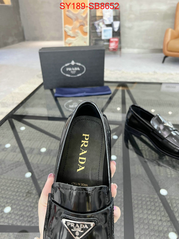 Men shoes-Prada high quality replica designer ID: SB8652 $: 189USD