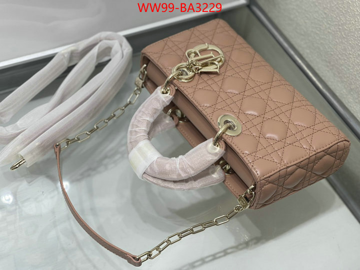 Dior Bags(4A)-Lady- buying replica ID: BA3229 $: 99USD,