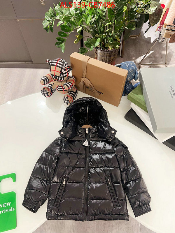 Kids clothing-Moncler 1:1 clone ID: CB7486 $: 139USD