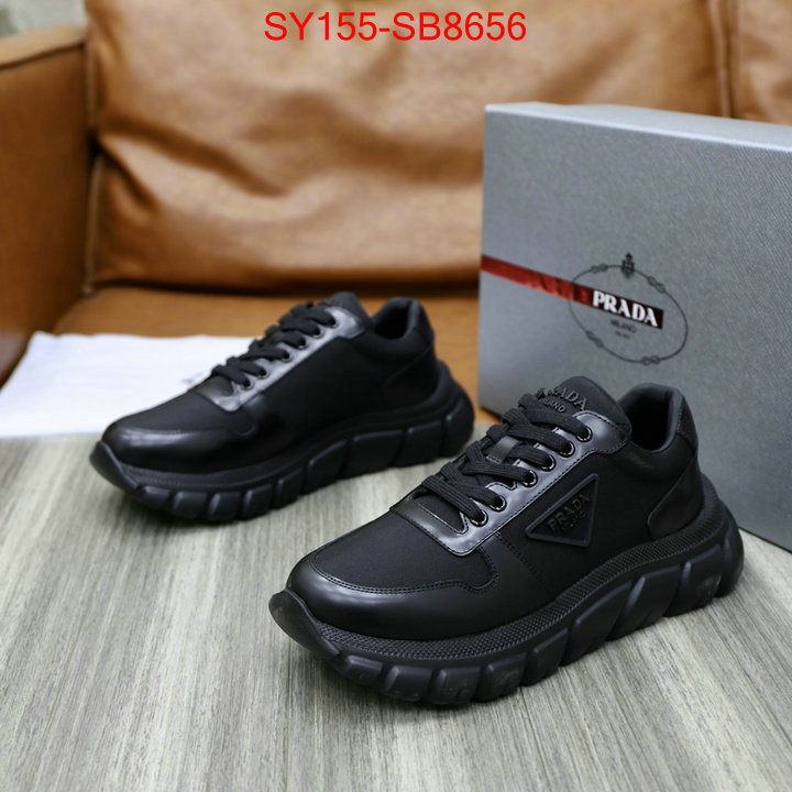 Men shoes-Prada replica 1:1 ID: SB8656 $: 155USD