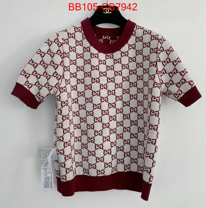 Clothing-Gucci china sale ID: CB7942 $: 105USD