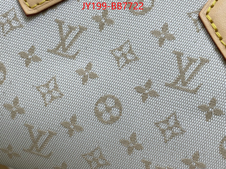 LV Bags(TOP)-Speedy- how to buy replcia ID: BB7722 $: 199USD,