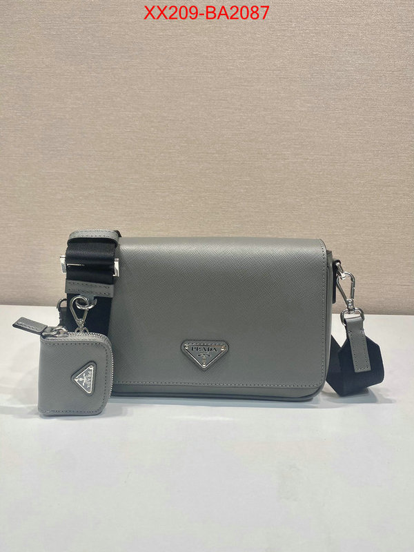 Prada Bags(TOP)-Crossbody- wholesale imitation designer replicas ID: BA2087 $: 209USD,