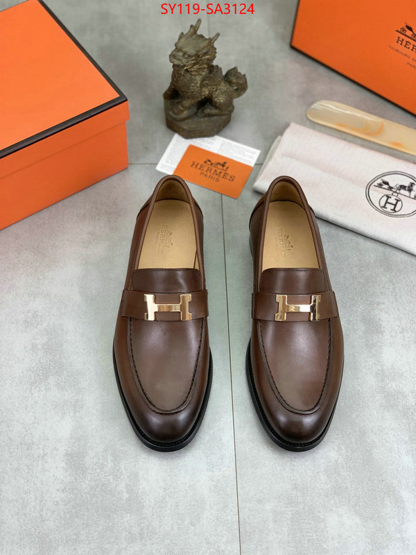 Men Shoes-Hermes designer fake ID: SA3124 $: 119USD