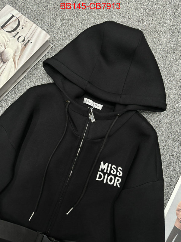 Clothing-Dior replica 1:1 high quality ID: CB7913 $: 145USD