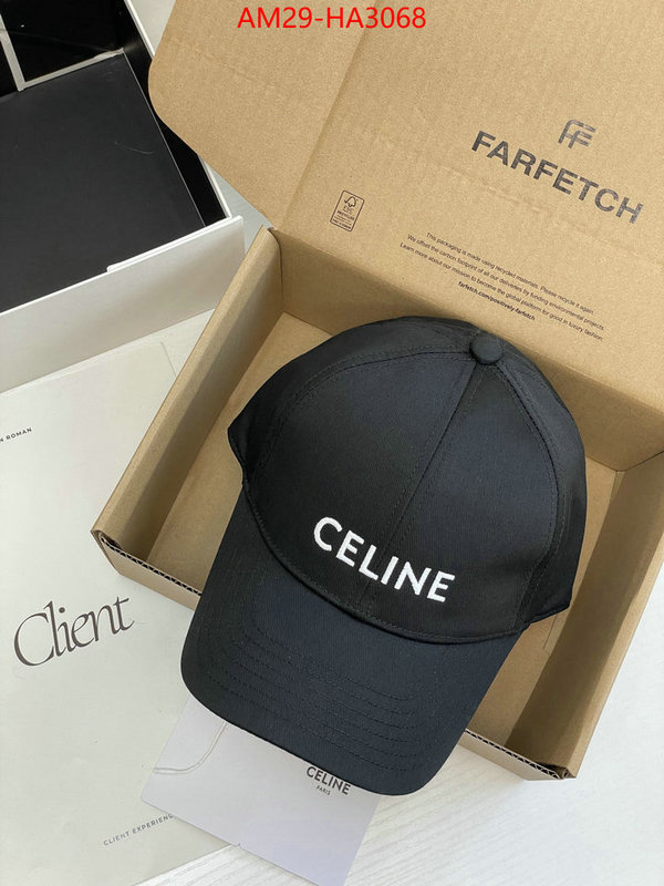 Cap(Hat)-Celine what is a 1:1 replica ID: HA3068 $: 29USD