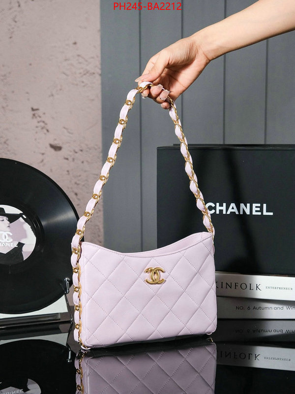 Chanel Bags(TOP)-Handbag- top perfect fake ID: BA2212 $: 245USD,