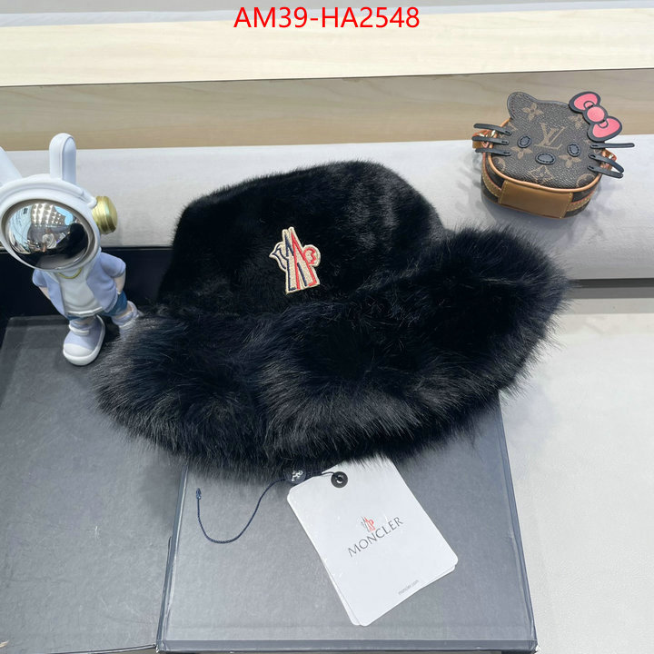 Cap(Hat)-Moncler 2024 luxury replicas ID: HA2548 $: 39USD