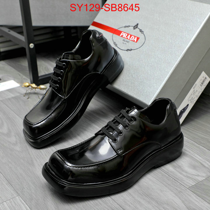 Men shoes-Prada high quality customize ID: SB8645 $: 129USD